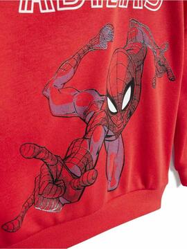 Chandal Adidas Spider-man Rojo Bebe
