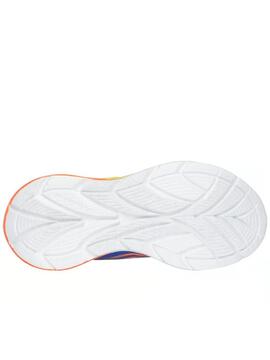 Zapatilla Skechers Lights: Flex-Glow Multicolor Jr