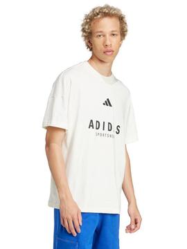 Camiseta Adidas SZN M Crema
