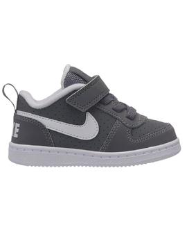 ZAPATILLA NIKE court borough low gris