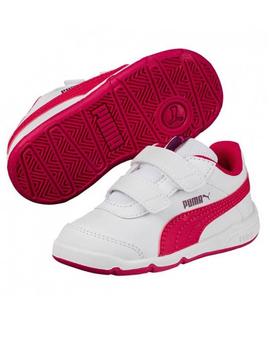 Zapatilla Puma Stepfleex 2 SL V INF Bco/Rosa