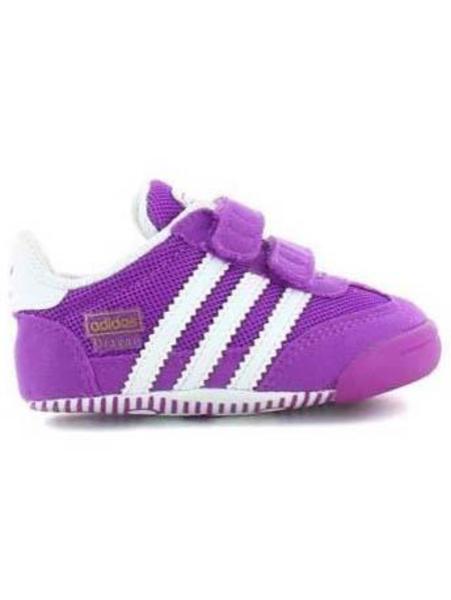 Sacrificio conjunto utilizar Patuco Adidas DRAGON L2W Crib Malva para Bebe