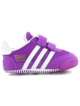 Patuco Adidas DRAGON L2W Crib Malva para Bebe