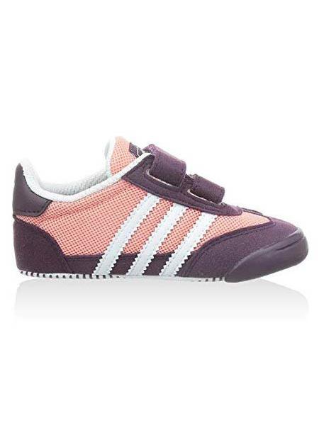 Edad adulta Oblongo Explicación Patuco Adidas DRAGON L2W Crib Salmón para Bebe