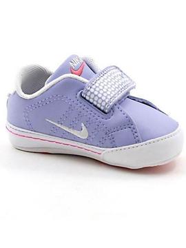 Patuco Nike COURT TRADITION Lila/Rosa para Bebe