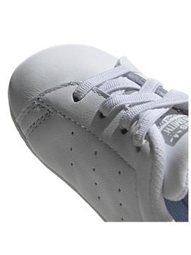 Patuco Adidas STAN SMITH CRIB Blanco Bebé