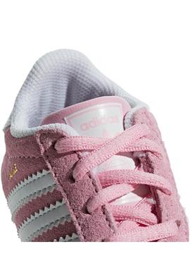 Patuco Adidas GACELLE CRIB Rosa Bebé