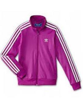 Chaqueta Adidas J Firebird TT Rosa Niña