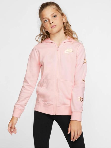 chaqueta nike rosa