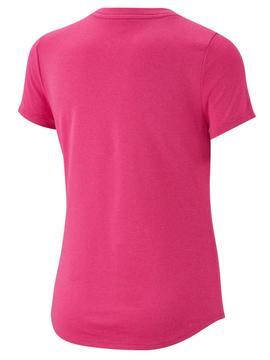 Camiseta Nike Tecnica Rosa Niña