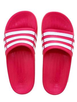 Adelantar Bombardeo receta Chancla Adidas DURAMO SLIDE K Rosa Niña