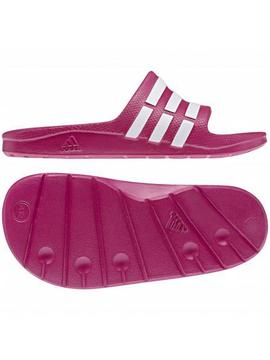 Chancla Adidas DURAMO SLIDE K Rosa Niña