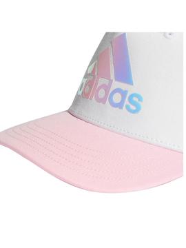 Gorra Adidas Cool Hat/Cap Blanco/Rosa Niña