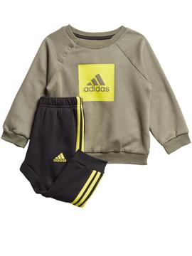 Chandal Adidas Verde/Amarillo Niño