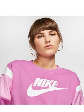 Sudadera Nike Rosa Mujer