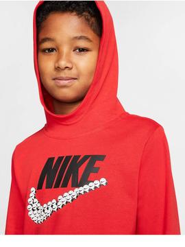 Sudadera Nike Rojo Niño