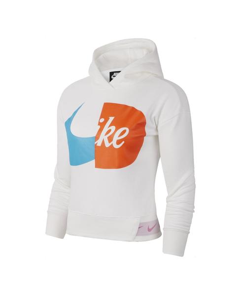 Sudadera Nike Blanco/Naranja