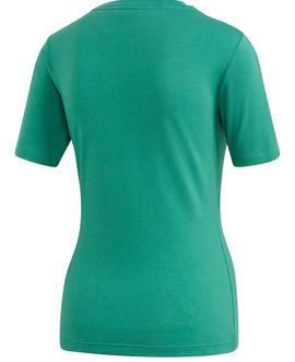 Camiseta Adidas Verde Mujer
