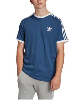 Camiseta Adidas 3STRIPES Azul Hombre