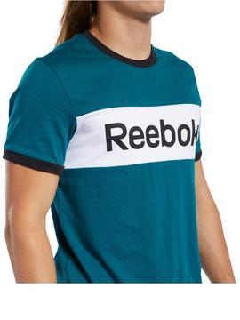 Camiseta Reebok Verde Hombre