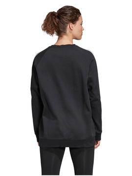 Sudadera Adidas Basica  Negra Mujer