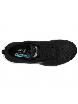 Zapatilla Skechers Negro Mujer