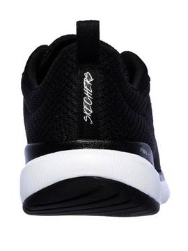 Zapatilla Skechers Negro Mujer