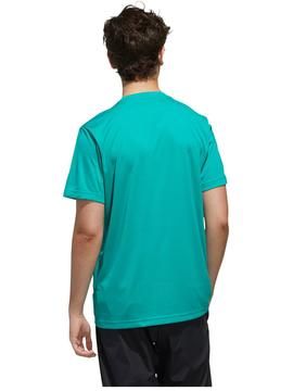 Camiseta Adidas D2M Verde Hombre