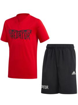 Conjunto Adidas Predator Rojo Niño