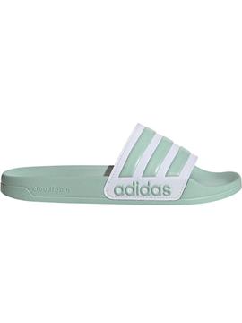 Chancla Adidas Adilette Verde Mujer