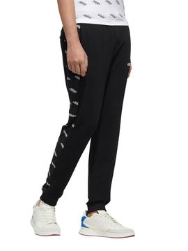 Pantalon Adidas Logo Negro Hombre