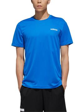 Camiseta Adidas Climalite Azul Hombre