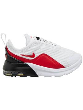 Zapatilla Nike Air Motion Bco/Rojo Bebe