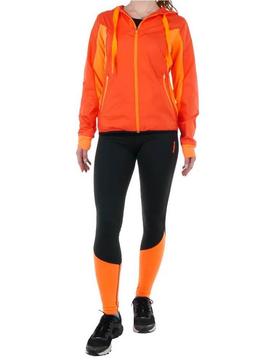 Conjunto Reebok Mesh Naranja Mujer