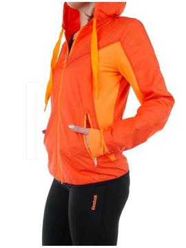 Conjunto Reebok Mesh Naranja Mujer