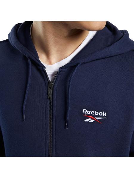Chaqueta reebok hot sale classic hombre azul