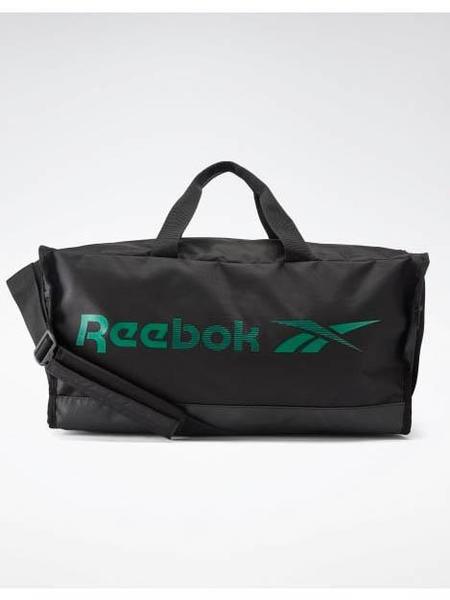 Barra oblicua combinación Hablar con Bolso Reebok Negro/Verde Unisex