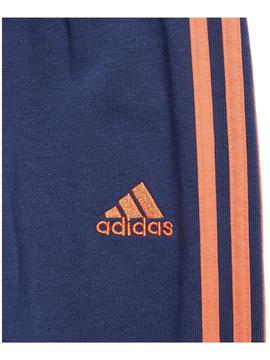 Vegetación Dinamarca derrota Chandal Adidas Logo Marino/Naranja Niño