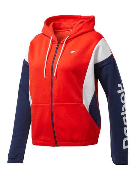 insulto oferta fascismo Chaqueta Reebok Linear Rojo Mujer