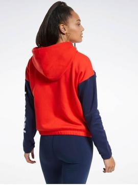 Chaqueta Reebok Linear Rojo Mujer