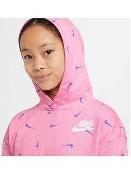 Sudadera Nike Tee Rosa Niña