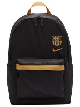 Mochila Nike Nk Stadium FCB Negra Dorada