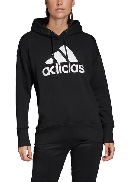 sudadera adidas mujer negra y blanca