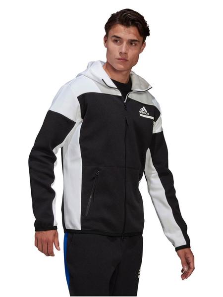 Chaqueta Adidas Negro/Blanco Hombre