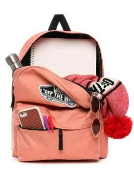 Mochila Vans Realm Rosa Unisex