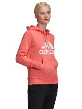 adolescentes recuerda mariposa Sudadera Adidas BOS Coral Mujer