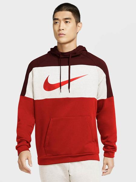 Marco Polo pecho conformidad Sudadera Nike Granate Blanca Roja C/C Hombre