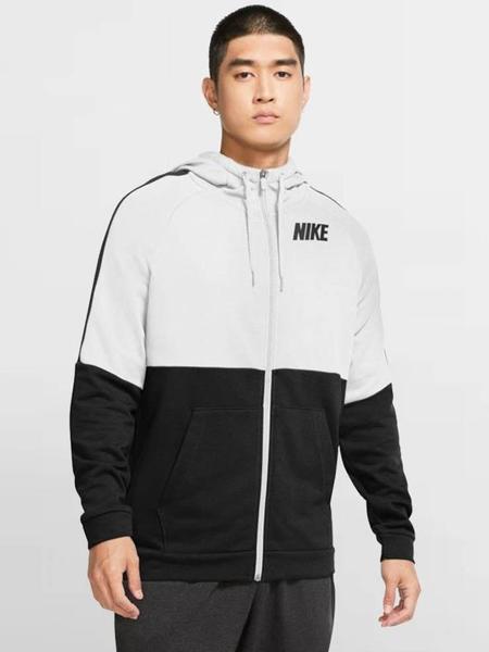 Susceptibles a kiwi respuesta Sudadera Nike Blanca Negra A/C Hombre