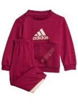 Chandal Adidas Morado Letras Bebe