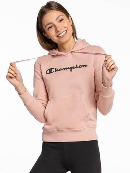 Geografía eso es todo Anónimo Sudadera Champion Rosa Mujer